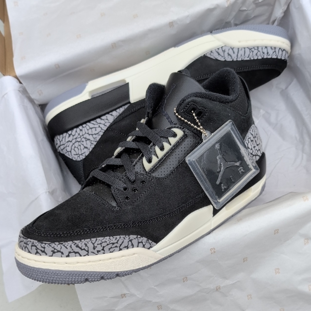 Nike Air Jordan 3 Retro - Off Noir ( CK9246-001 )